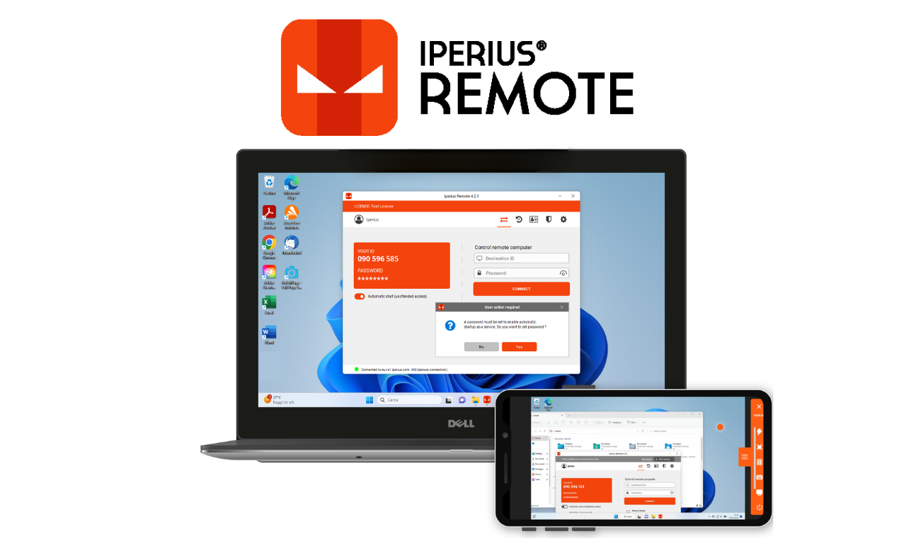 Iperius Remote - Acceso remoto Android- PC