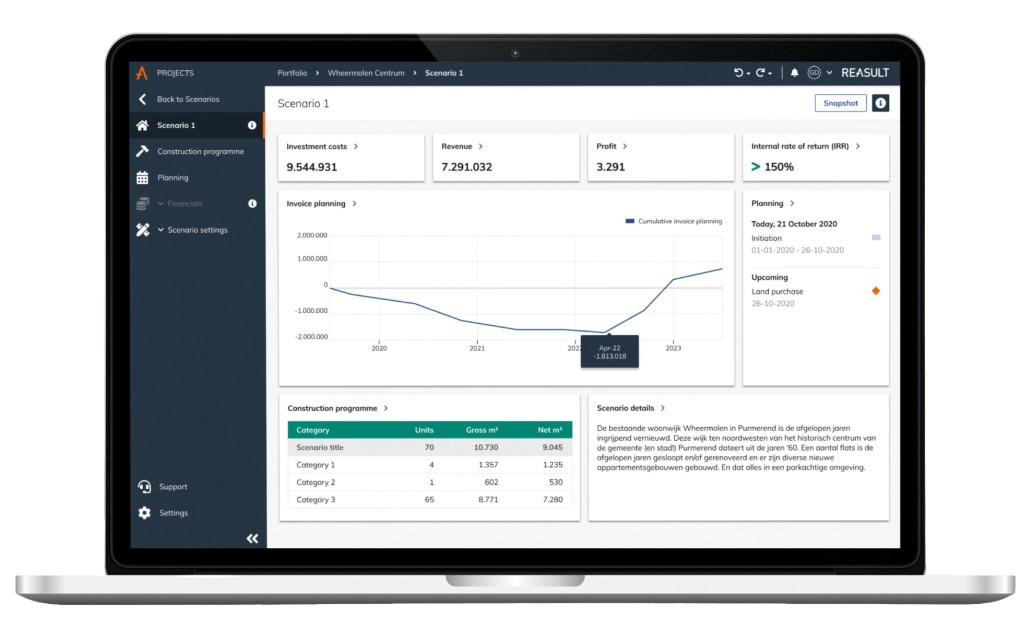 Bewertungen Reasult Projects: Finanzanalyse- und Prognose-Software für Projektentwickler - Appvizer