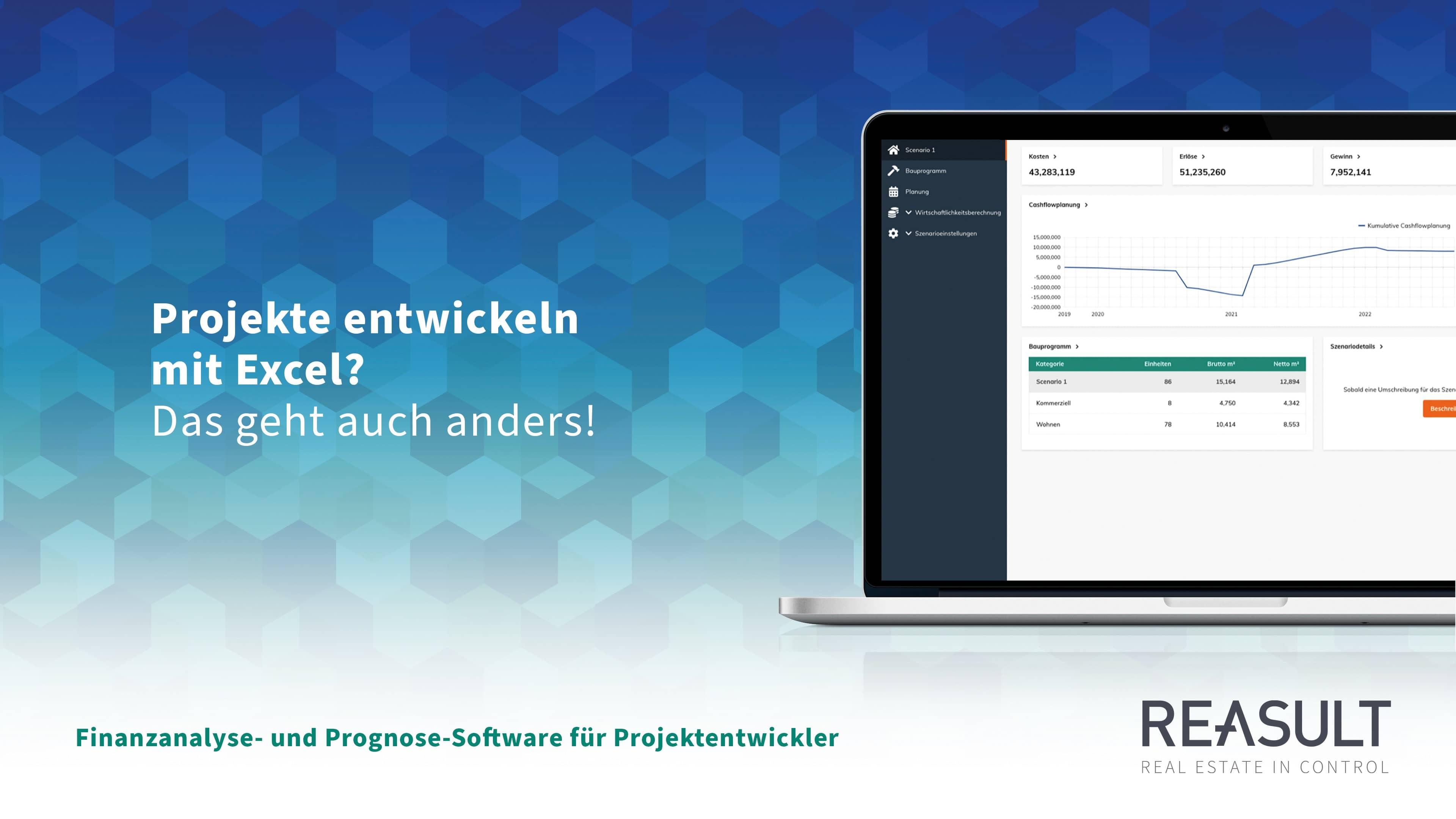 Reasult Projects - Keine Programmierkenntnisse nötig: Berechnungsmöglichkeiten wie Excel.