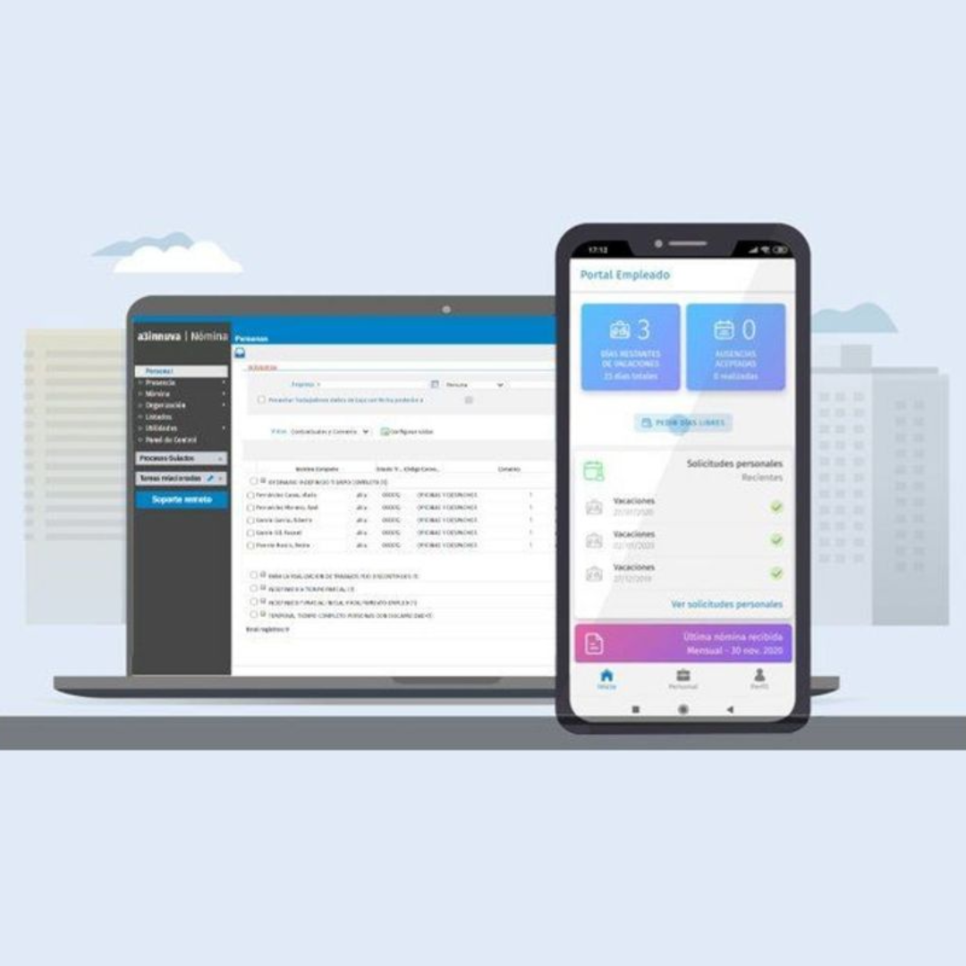 a3innuva Nómina - Accede a a3innuva Nómina desde cualquier dispositivo
