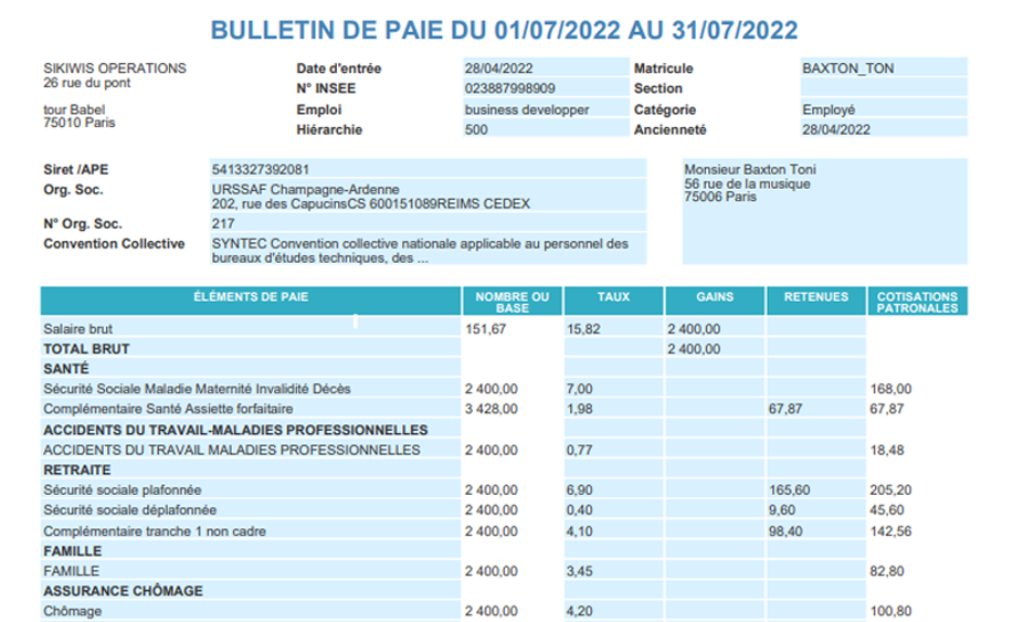 UERP QC Contrôle qualité - U-ERP Payroll-Feuille de paie(1)