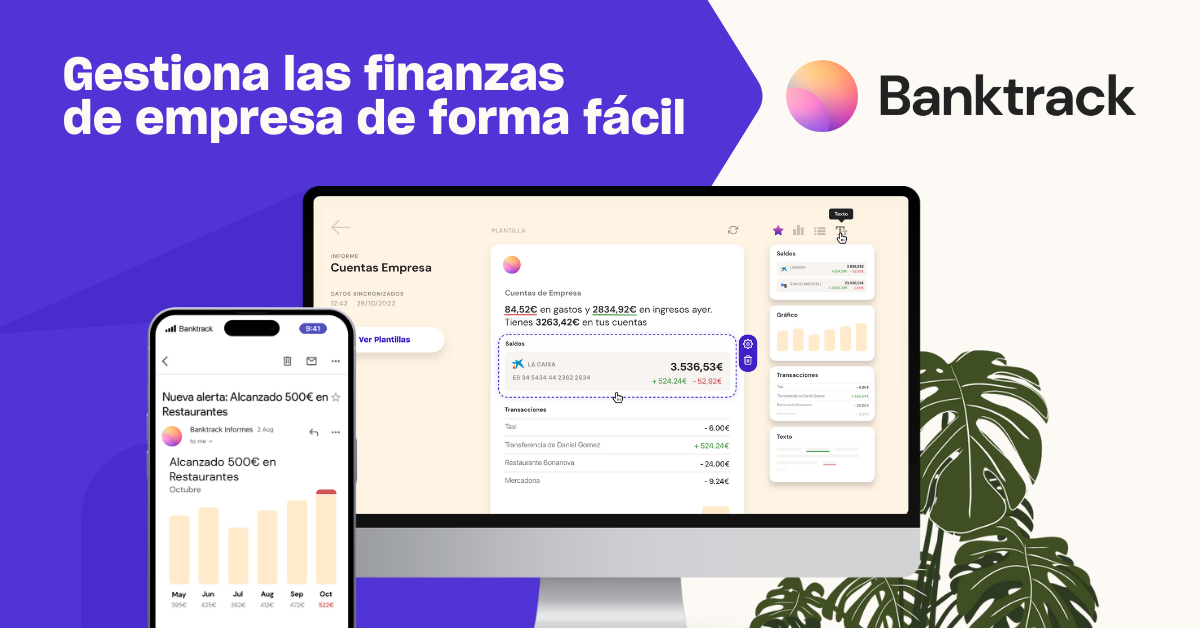 Banktrack : Take control of your finances in a simple way