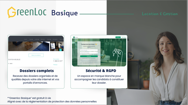 GreenLoc Immo - Greenloc basique : renforcez votre agence avec la candidature en ligne