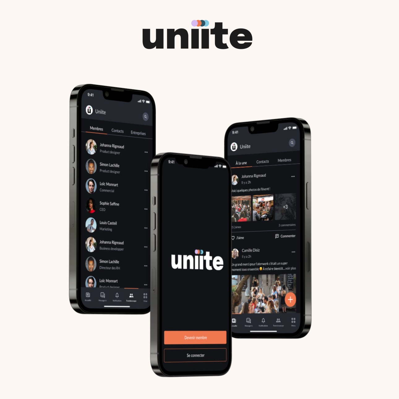 Uniite : Une application mobile no code à l'image de votre communauté