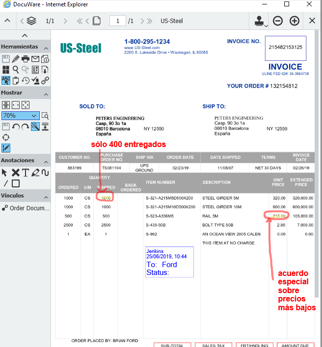 DocuWare - Indexación inteligente de datos