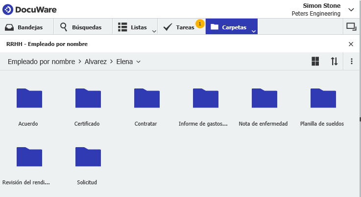 DocuWare - Expedientes de empleados para RRHH