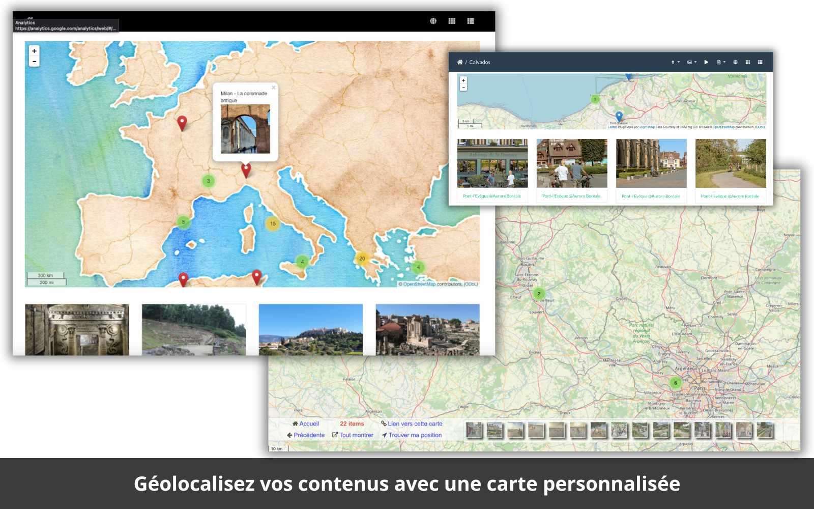 Piwigo - Piwigo DAM - Intégration OpenStreetMaps pour géolocaliser vos médias sur une carte personnalisée