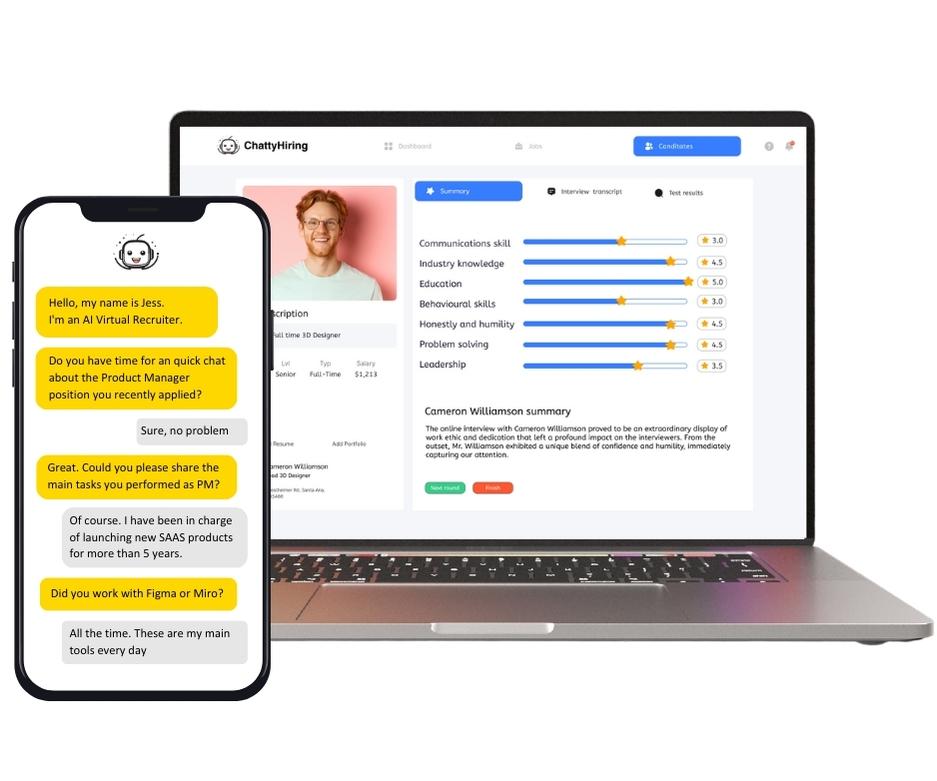 Review ChattyHiring: Streamlined Hiring Solution with AI Precision - Appvizer