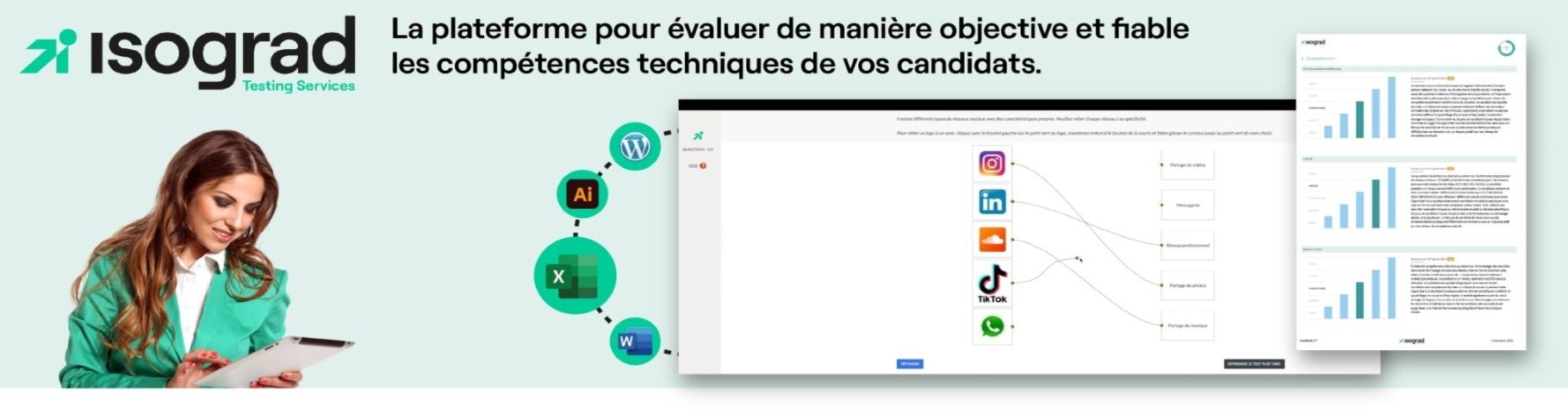 Avis Isograd Testing Services : l’évaluation des compétences par la pratique - Appvizer