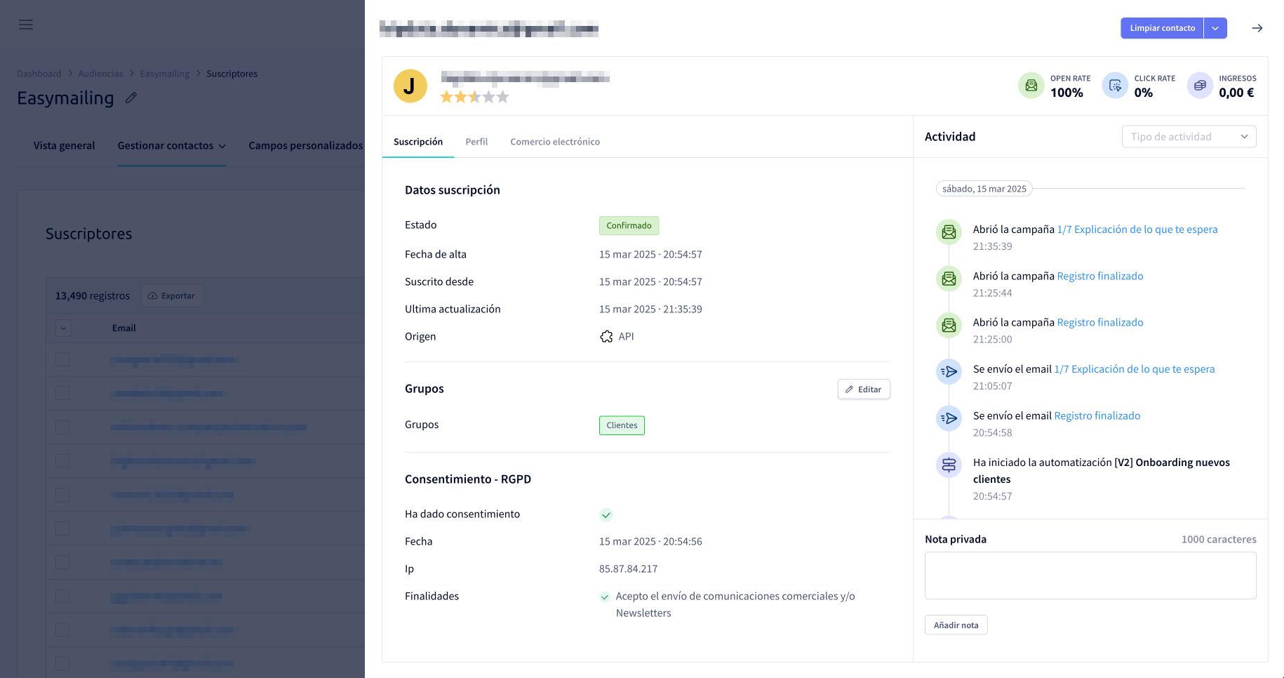 Easymailing - Capture d'écran 12