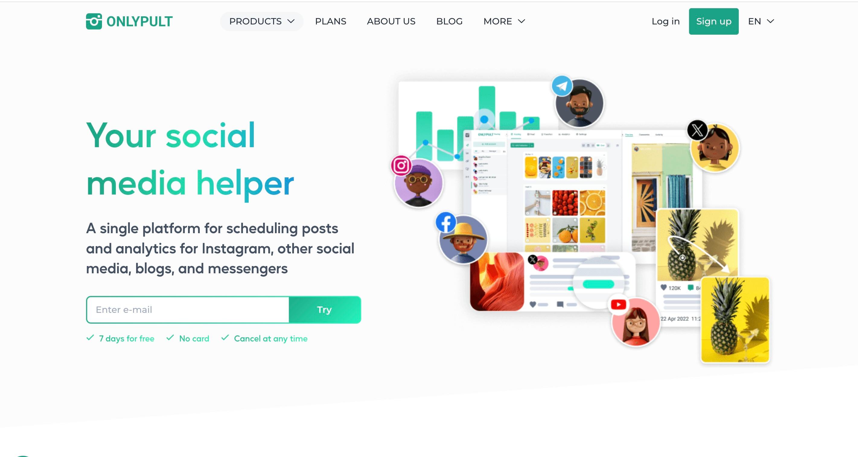 Review Onlypult: A single platform for scheduling posts and analytics - Appvizer