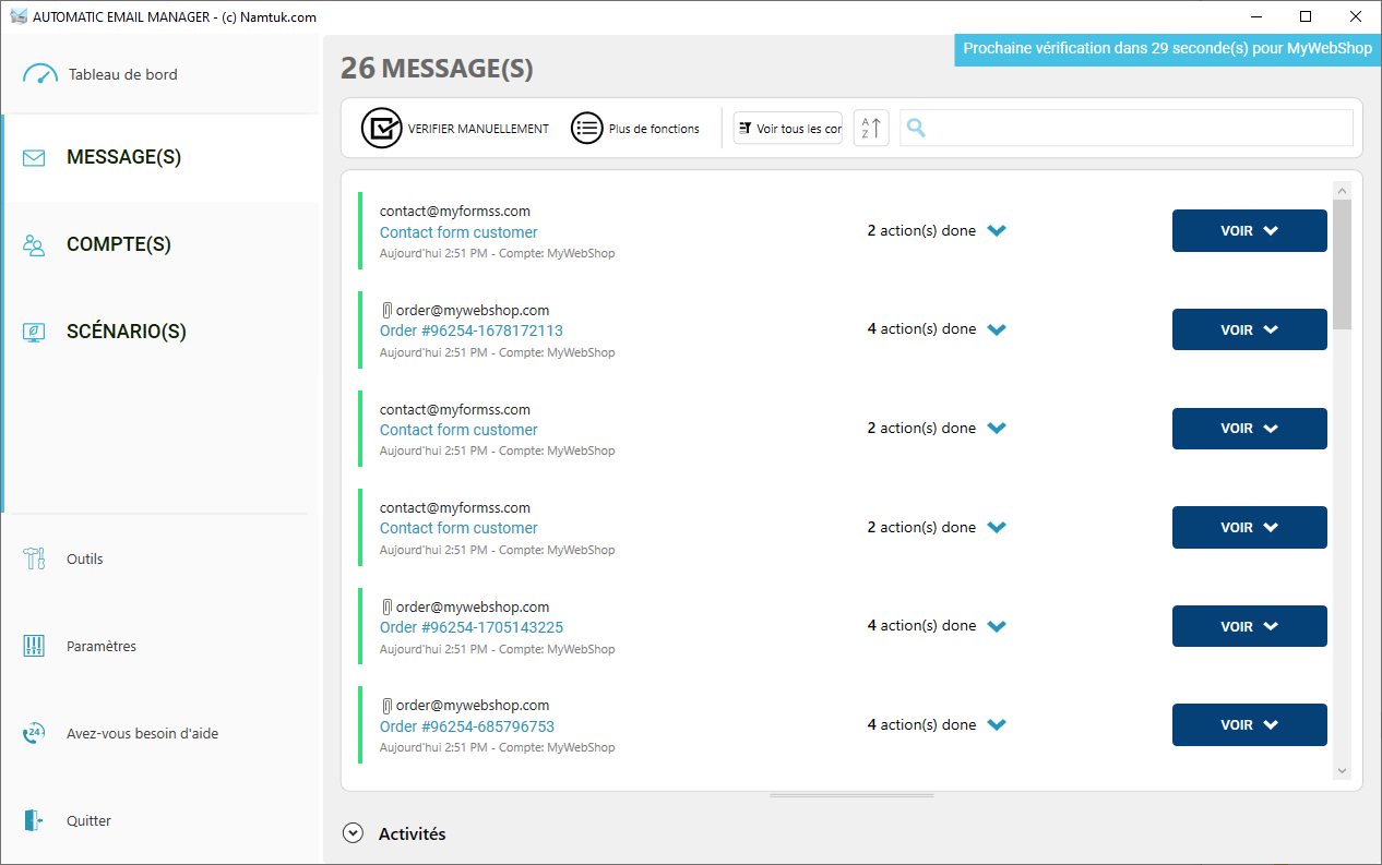 Avis Automatic Email Manager : Automatisez les tâches répétitives sur vos emails entrants - Appvizer