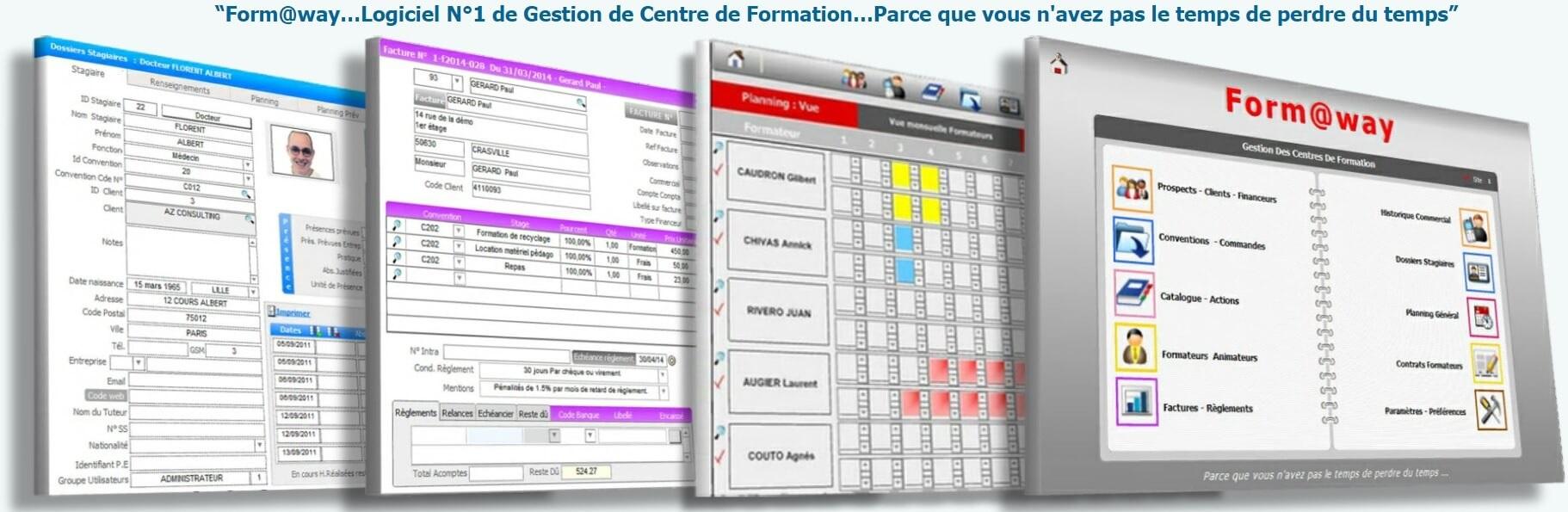 Formaway : Logiciel de gestion pour les  centres de formation et CFA