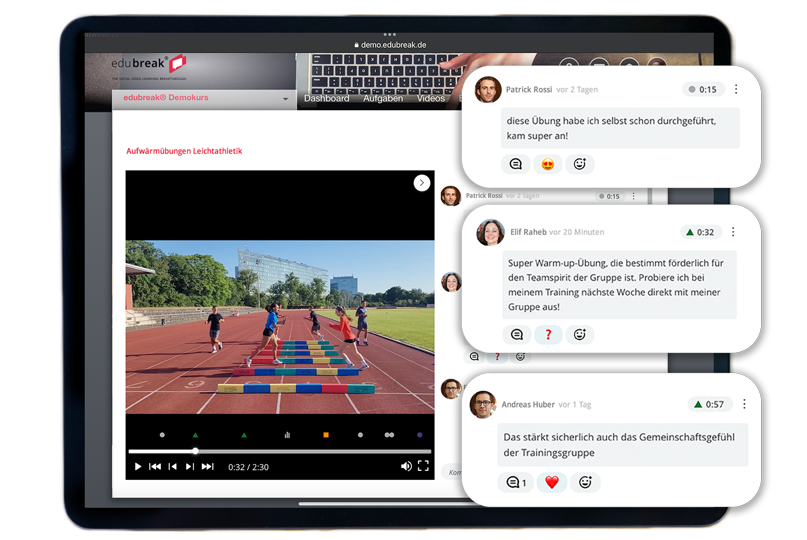 edubreak® - Der Social Video Player: Der Kern unserer Produktwelt