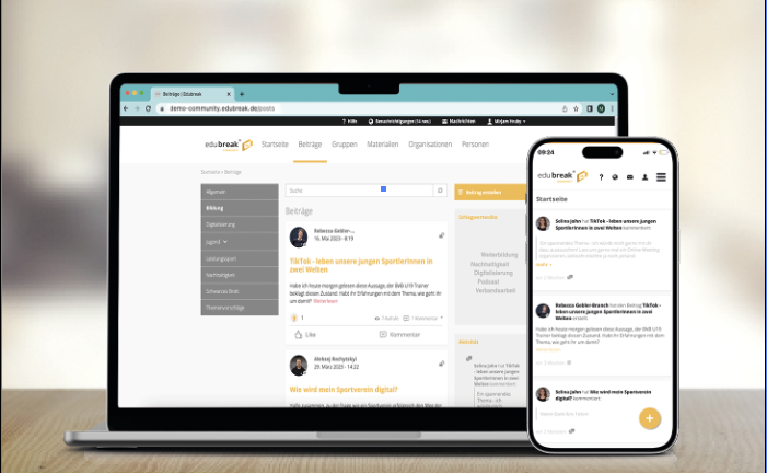 edubreak® - edubreak®COMMUNITY: Unsere smarte Community-Lösung