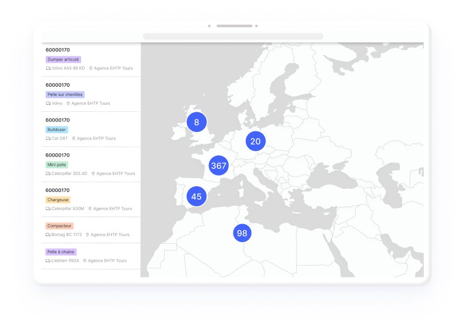 Hiboo - Visualisez tous vos équipements sur une seule carte et digitalisez votre inventaire.