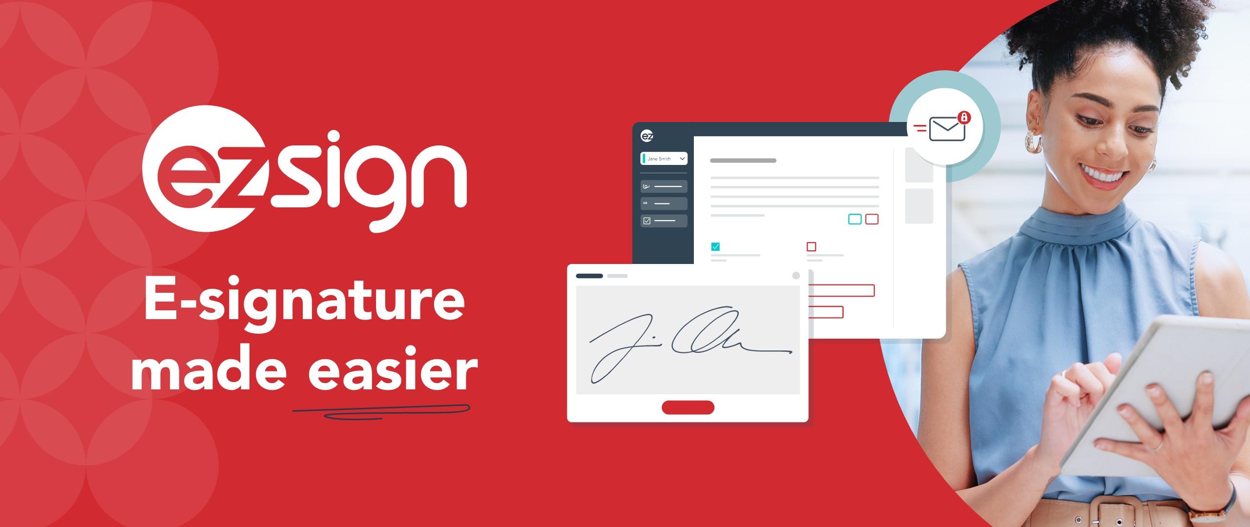 Review eZsign e-signature: Best e-signature app for companies and organizations - Appvizer