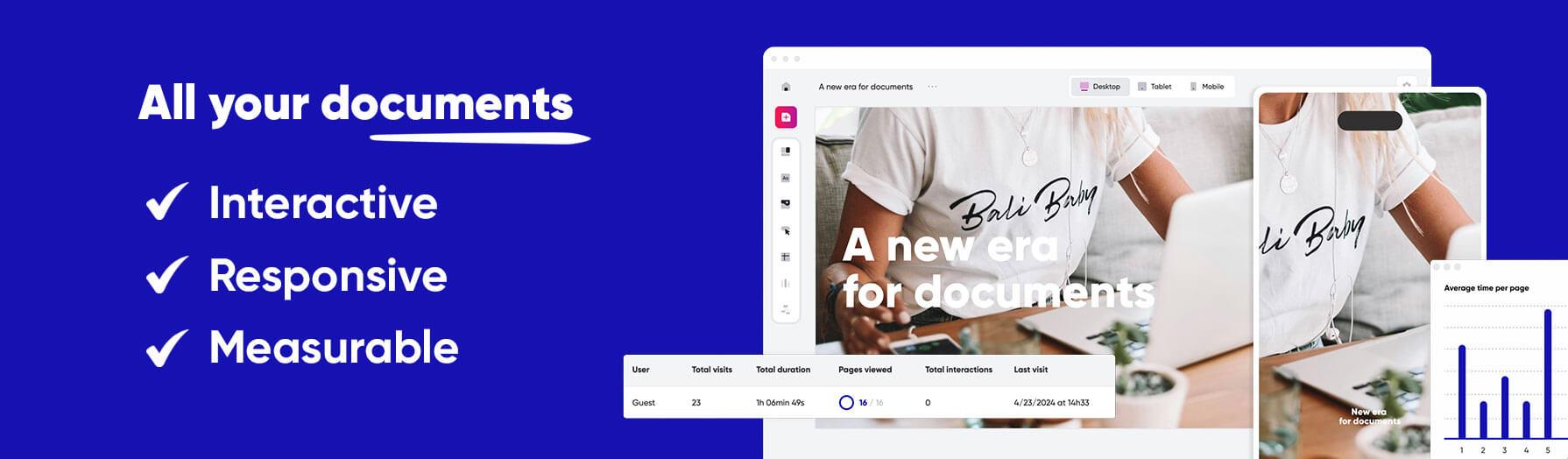 Avis Editapp.io : Le premier éditeur de smart documents - Appvizer