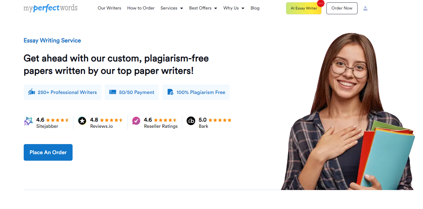 Review MyPerfectWords.com: Essay Writing Service - Appvizer