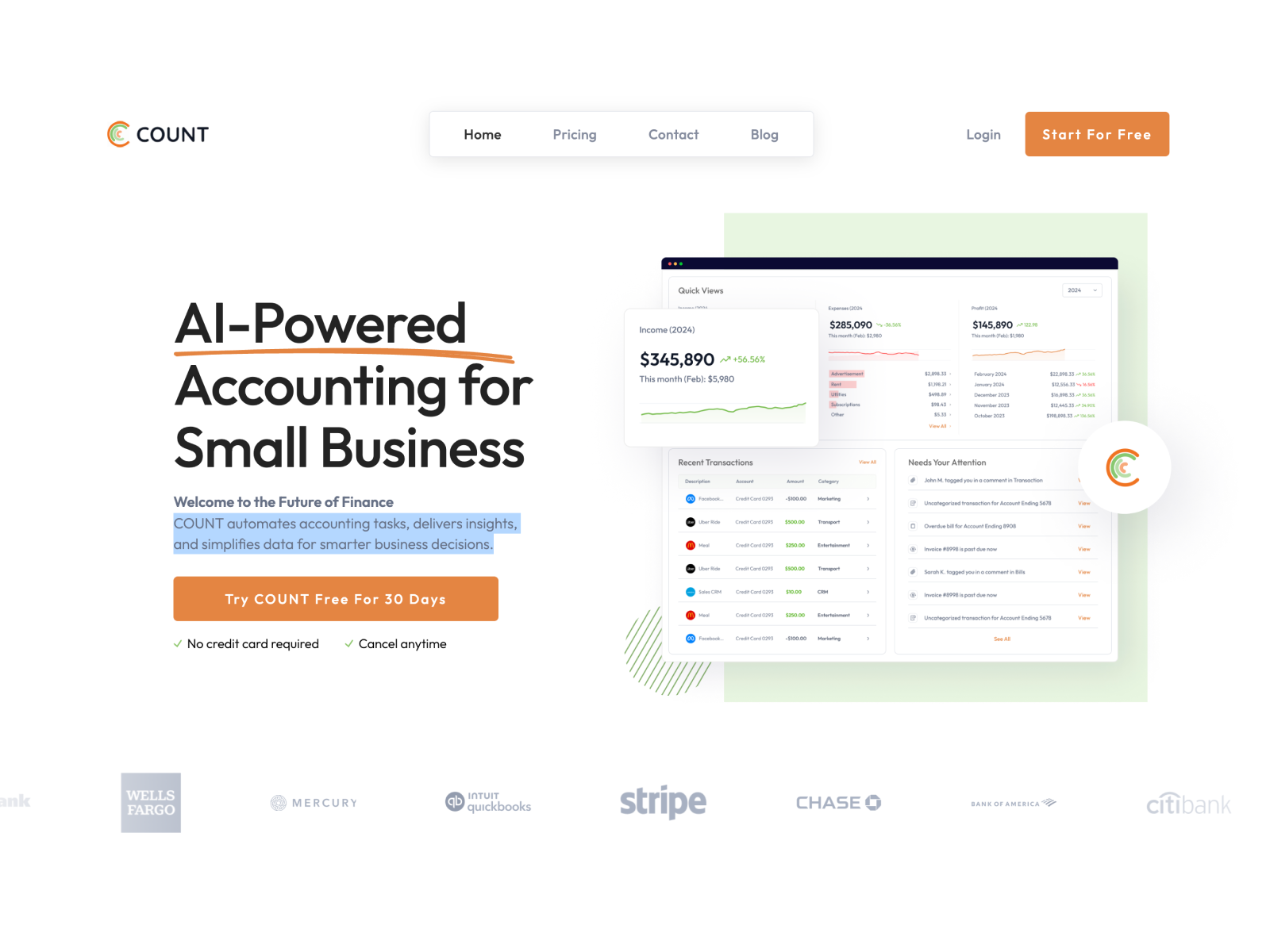 Review COUNT: AI-powered financial management for founders not bookkeepers - Appvizer