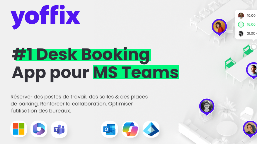 Avis YOFFIX : Gestion Simplifiée des Bureaux et des Équipes Hybrides - Appvizer