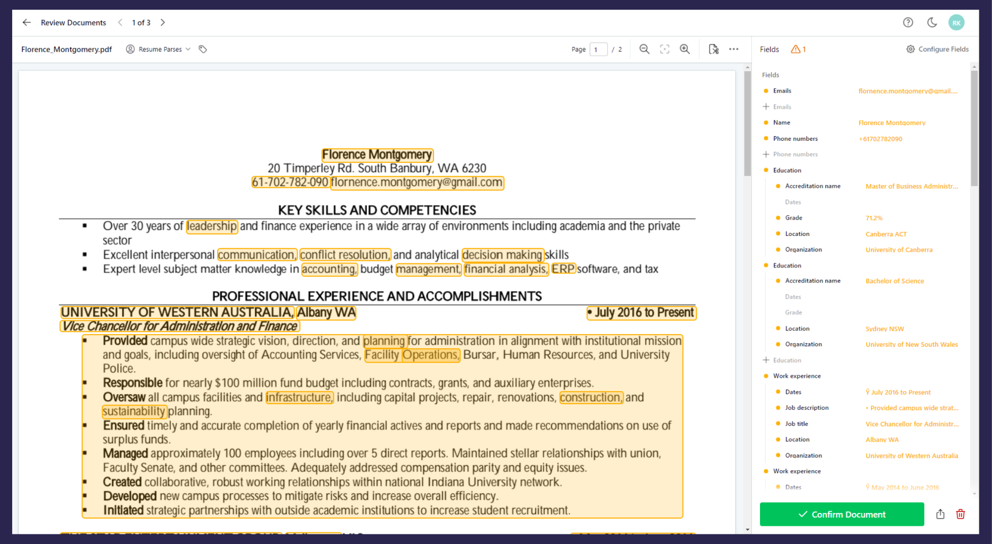 Review Affinda Recruitment AI: AI document automation solutions for Recruitment. - Appvizer