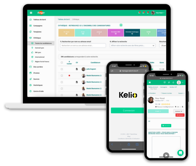 Avis Kelio ATS : La solution pour moderniser la gestion de vos recrutements - Appvizer