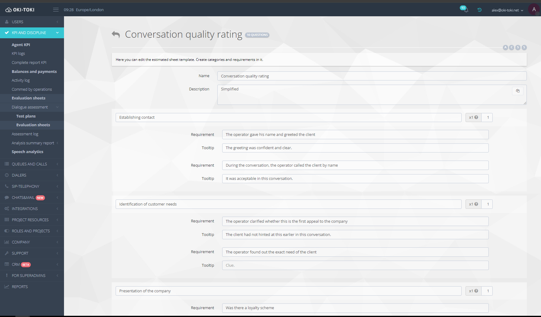 Oki-Toki Dialer - Qaulity calls