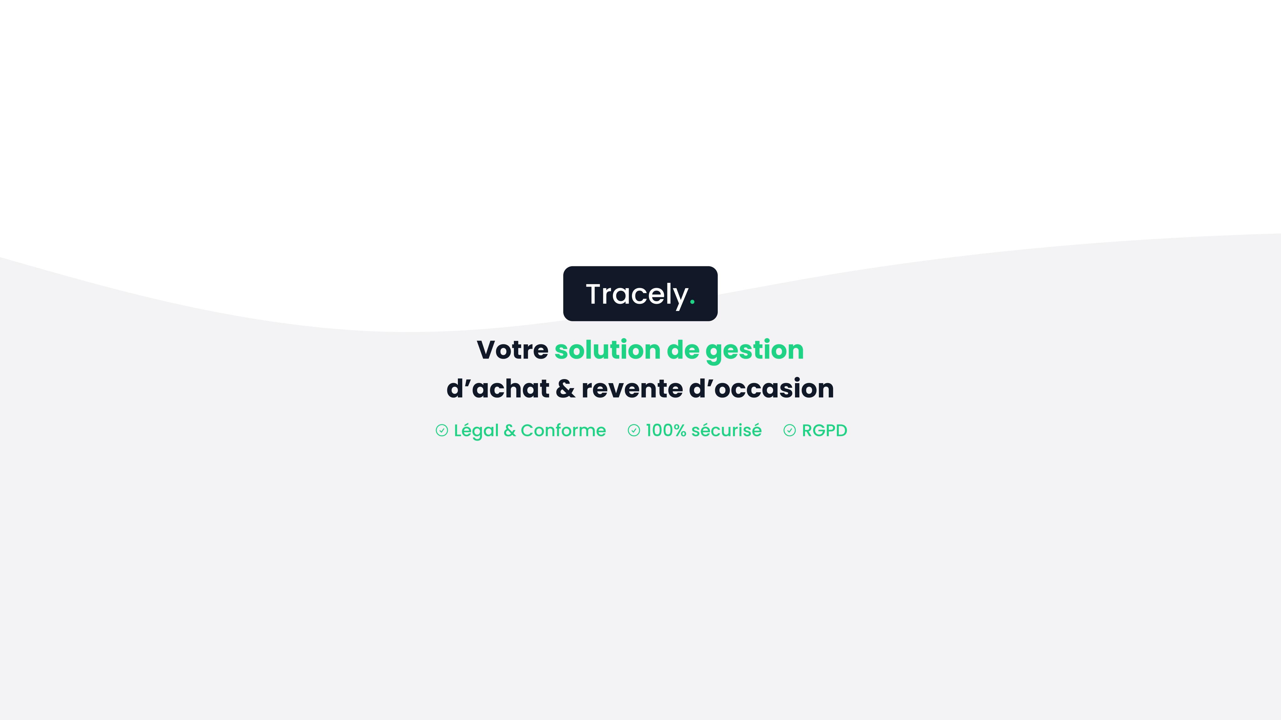 Avis Tracely : Solution tout-en-un pour les pros de la seconde main - Appvizer