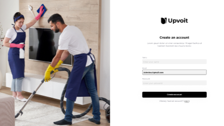 Upvoit : Own Your Own On Field service operation on Finger tips