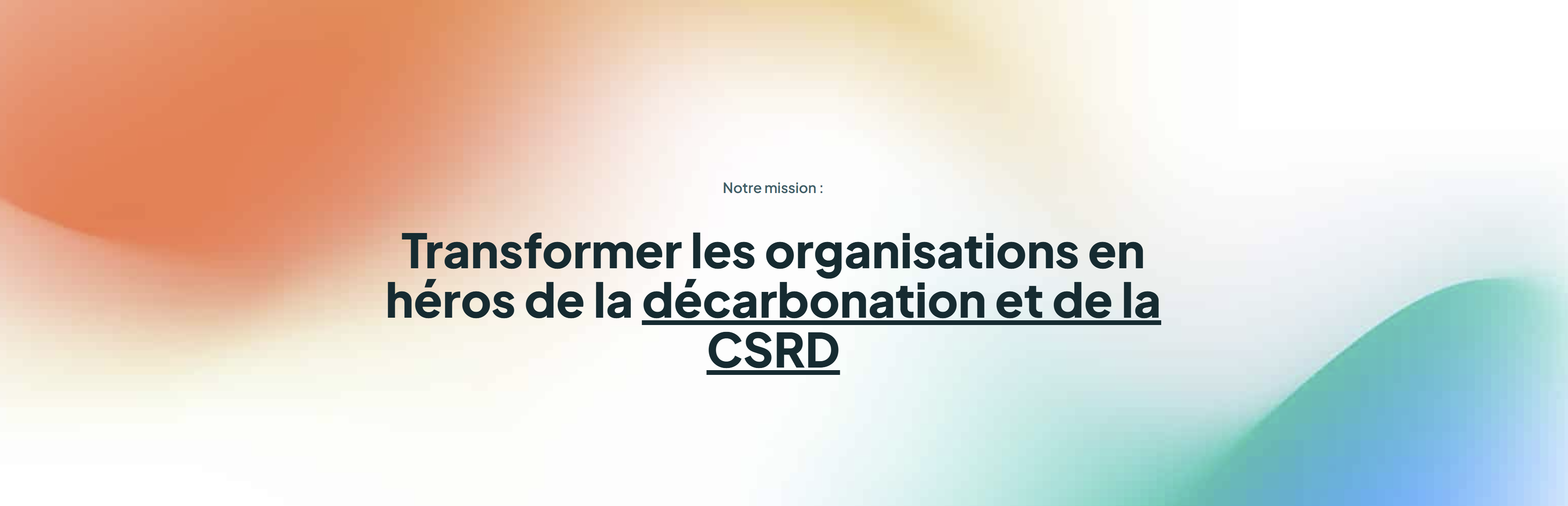 Take[air] : Solution globale de décarbonation et CSRD