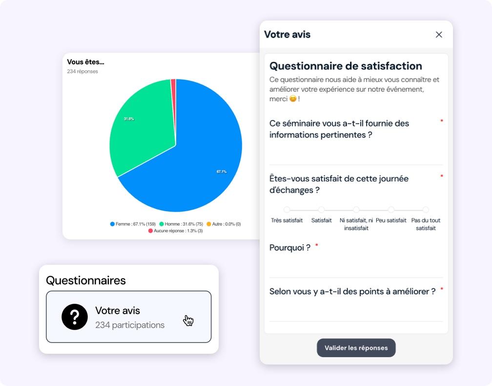 Eventozor - Collectez des retours grâce à des formulaires sur mesure