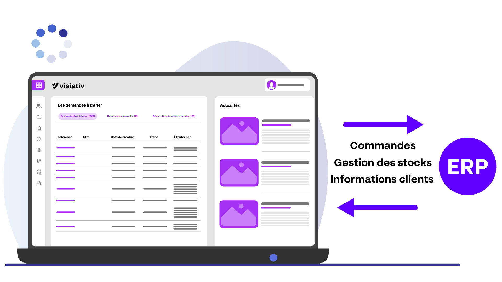 Visiativ Service client - Capture d'écran 3