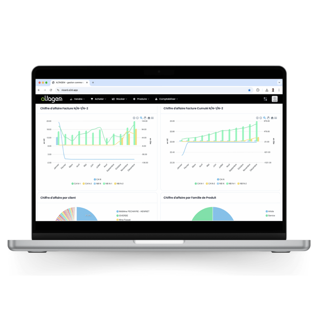 Altagem Gestion Commerciale - Capture d'écran 1