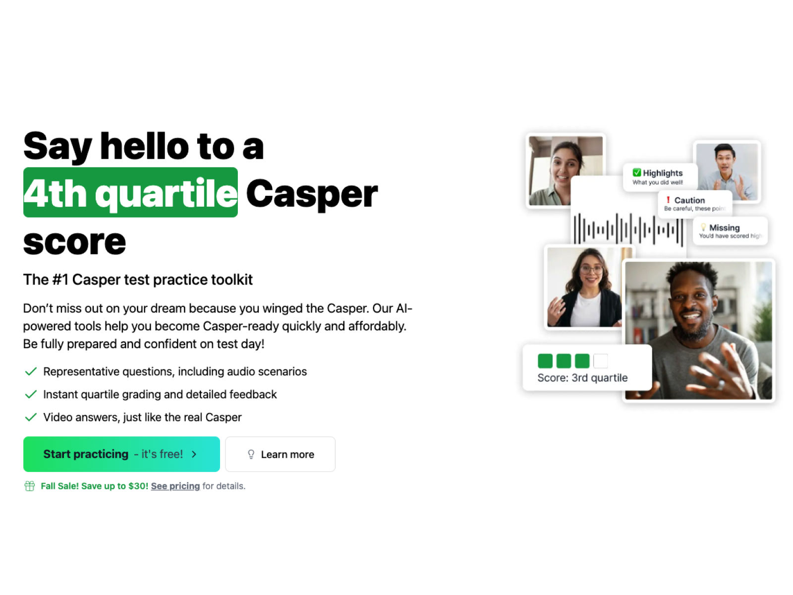 CasperPractice : AI tutor for the CASPer test