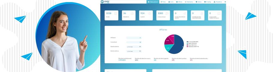 Easy CRM : Logiciel de gestion de centre de formation