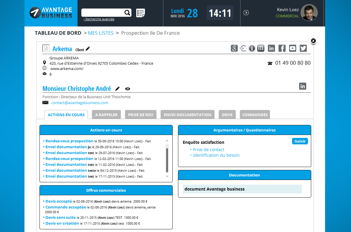 Avantage Business CRM - Avantage Business-Fiche_prospect
