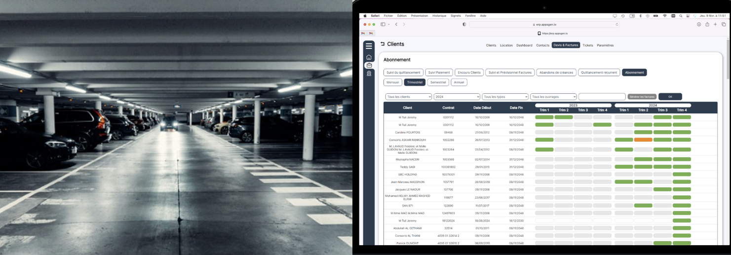 UERP PARKINGS : La plateforme nouvelle génération pour la gestion locative