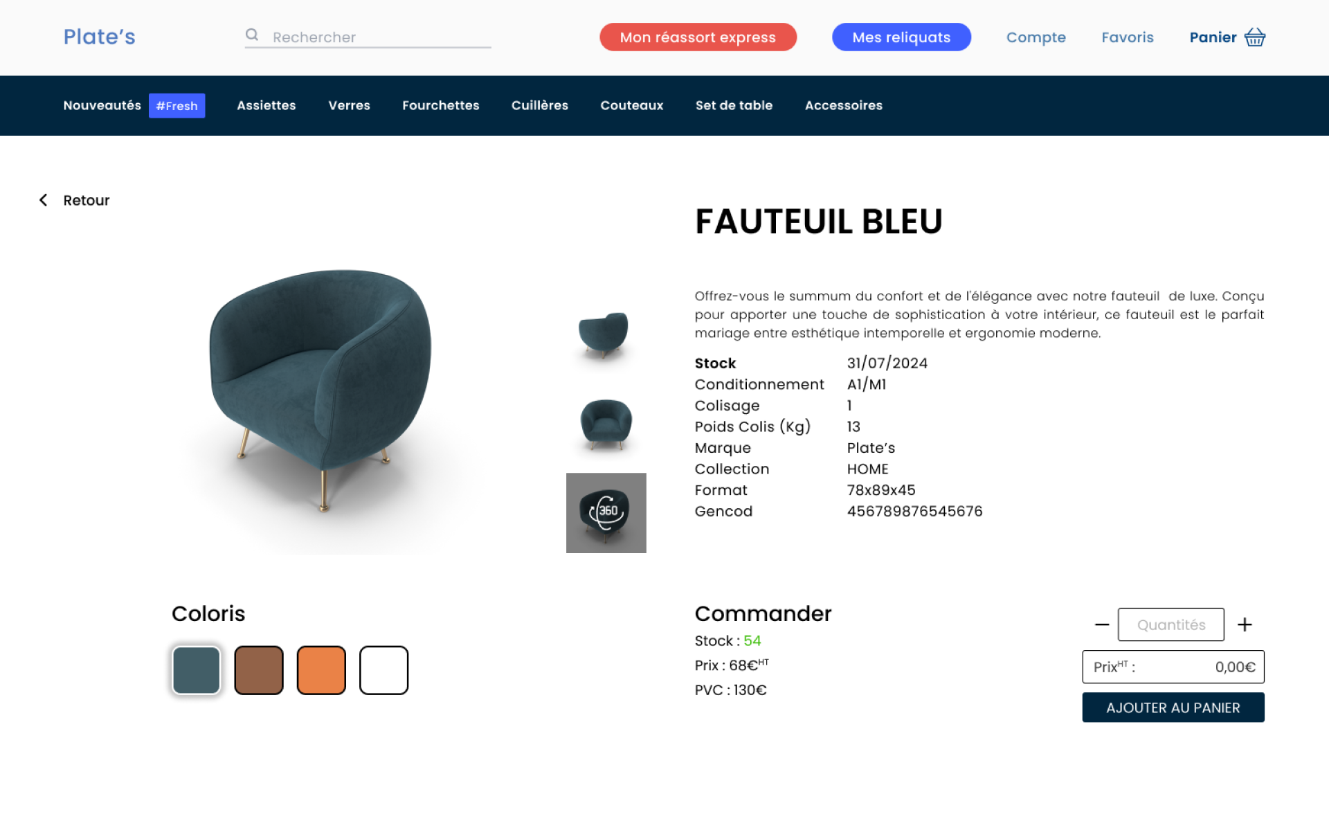 QUICKORDER - Showroom e-Commerce B2B : Des fiches articles enrichies au sein d'un catalogue digital optimisé