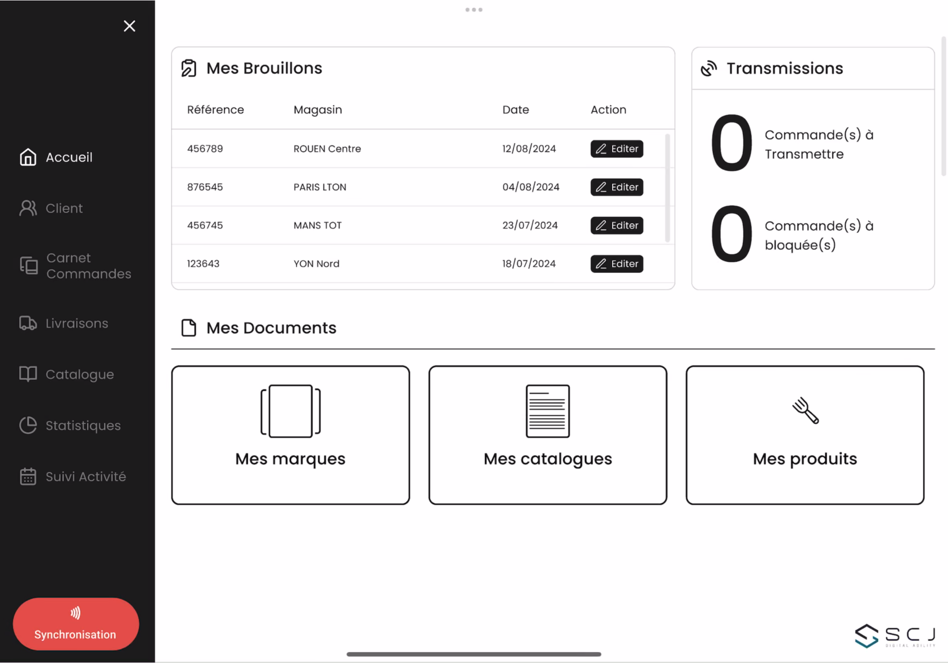 QUICKORDER - Appli SFA : Toutes vos informations à portée de main de vos commerciaux terrain