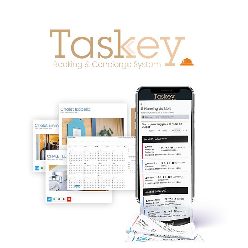 Taskey : Logiciel de gestion pour locations saisonnières tout-en-un