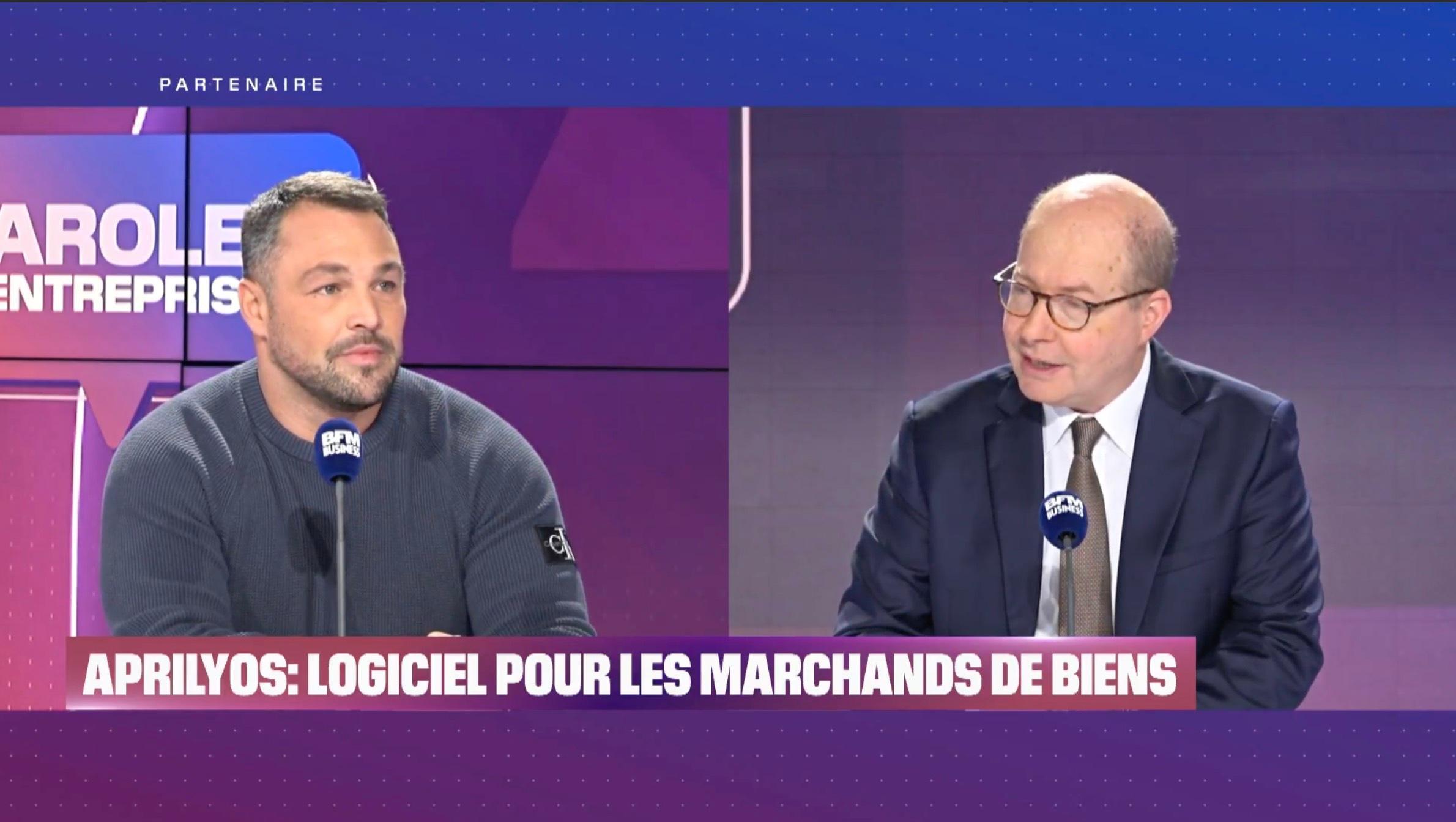 APRILYOS - Passage sur la chaîne BFM Business dans l'émission paroles d'entreprises avec Vincent Touraine