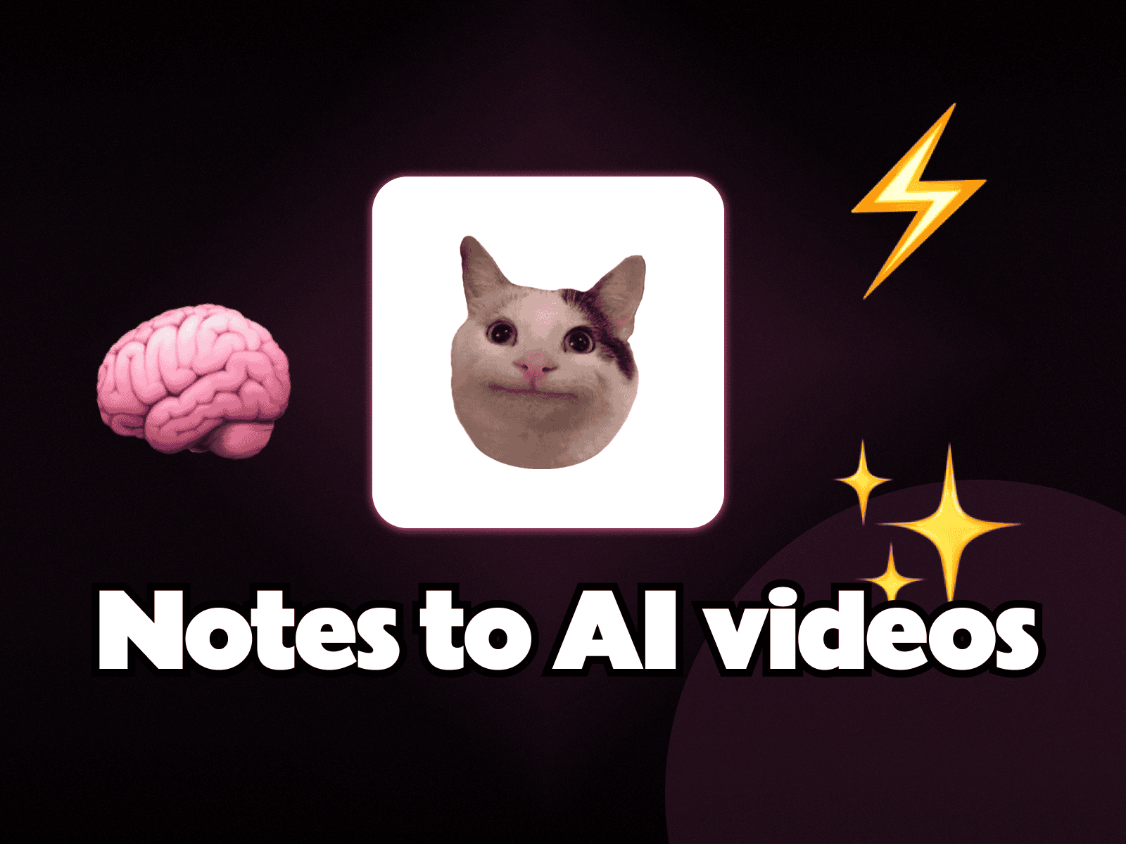 Notescast : An app that transforms study materials into AI videos