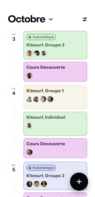 Yoplanning - Application mobile disponible