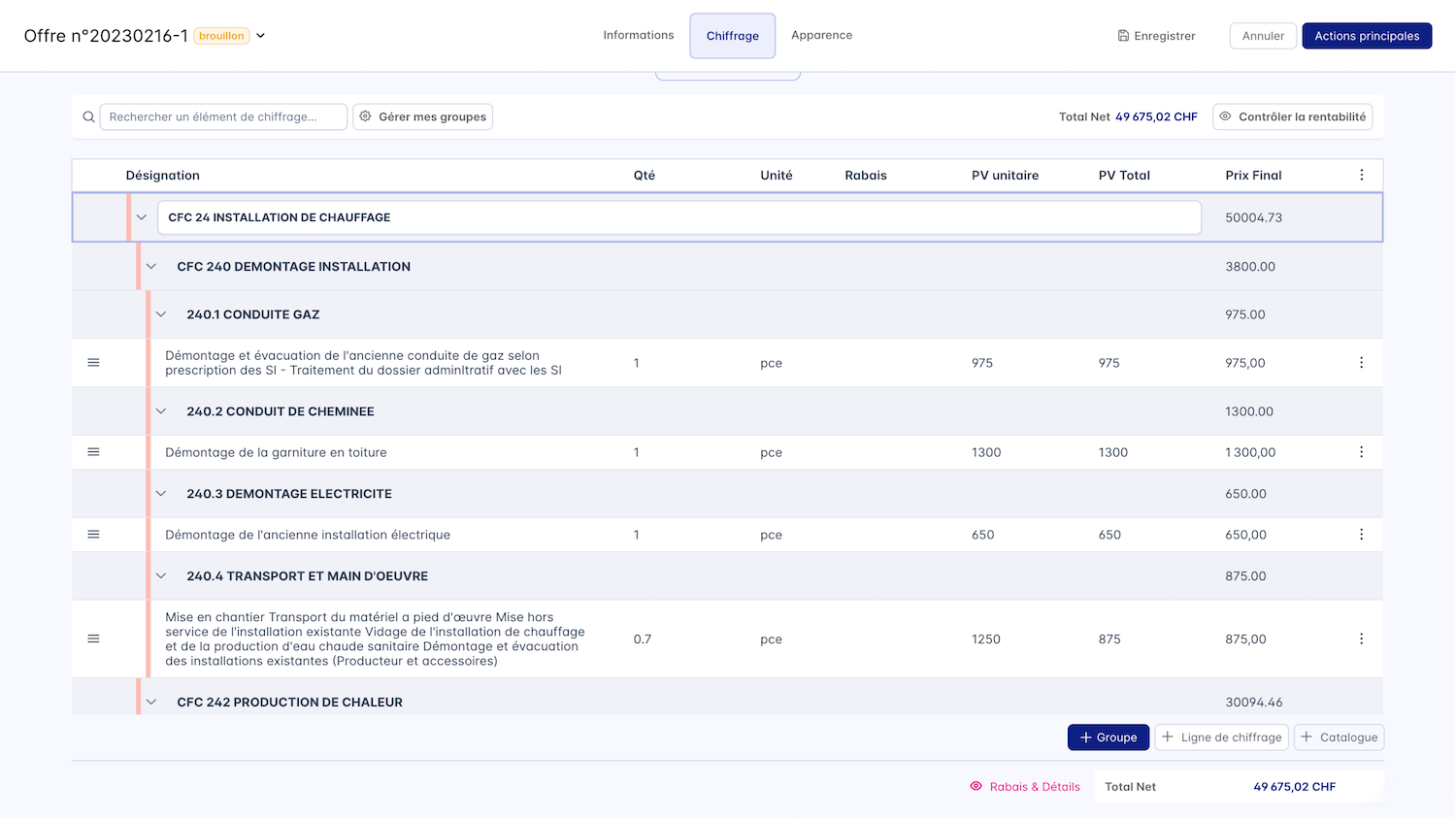 EVA-IT - Pilotez votre facturation en un coup d'œil grâce à un tableau dédié. Suivez facilement les paiements, identifiez les factures en attente et anticipez vos relances.