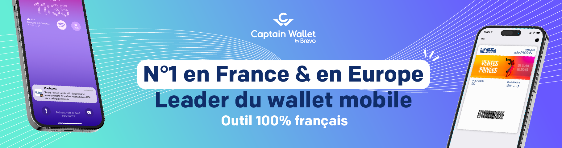 Captain Wallet by Brevo : Révolutionnez l'engagement client avec le Wallet Mobile