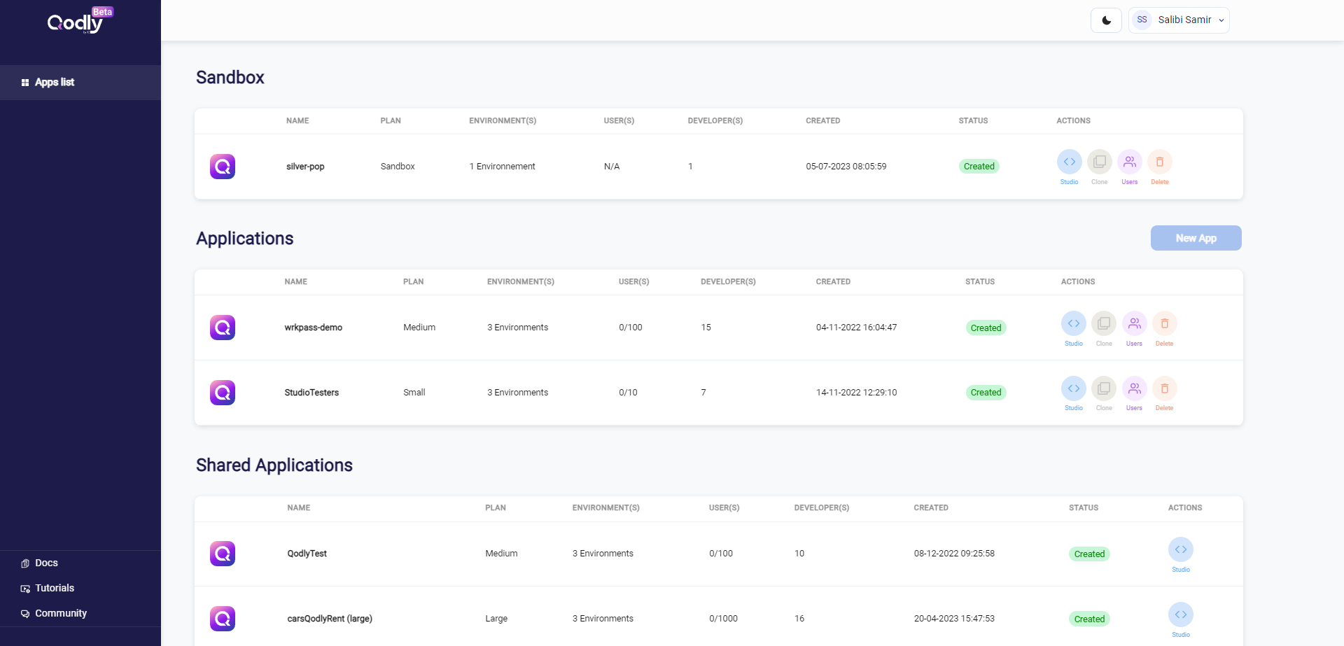 Qodly - Toutes vos applications sur la même plate-forme