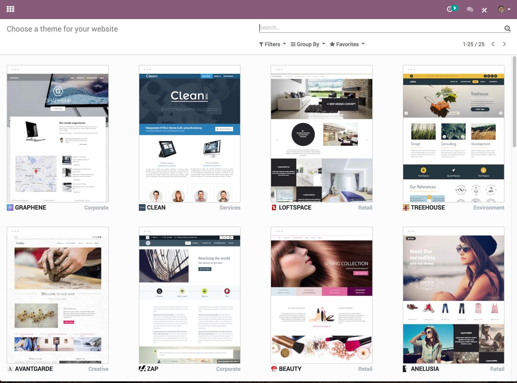 Odoo - Odoo Website Builder