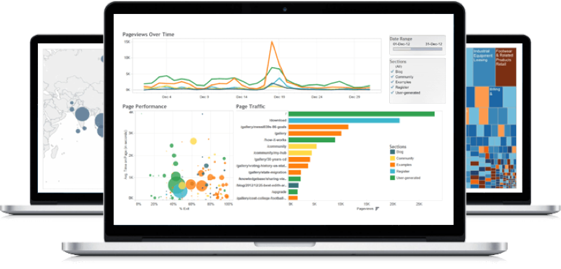 Tableau Software - Tableau Software: Croisement de sources de données, Filtres, Tableau de bord interactif