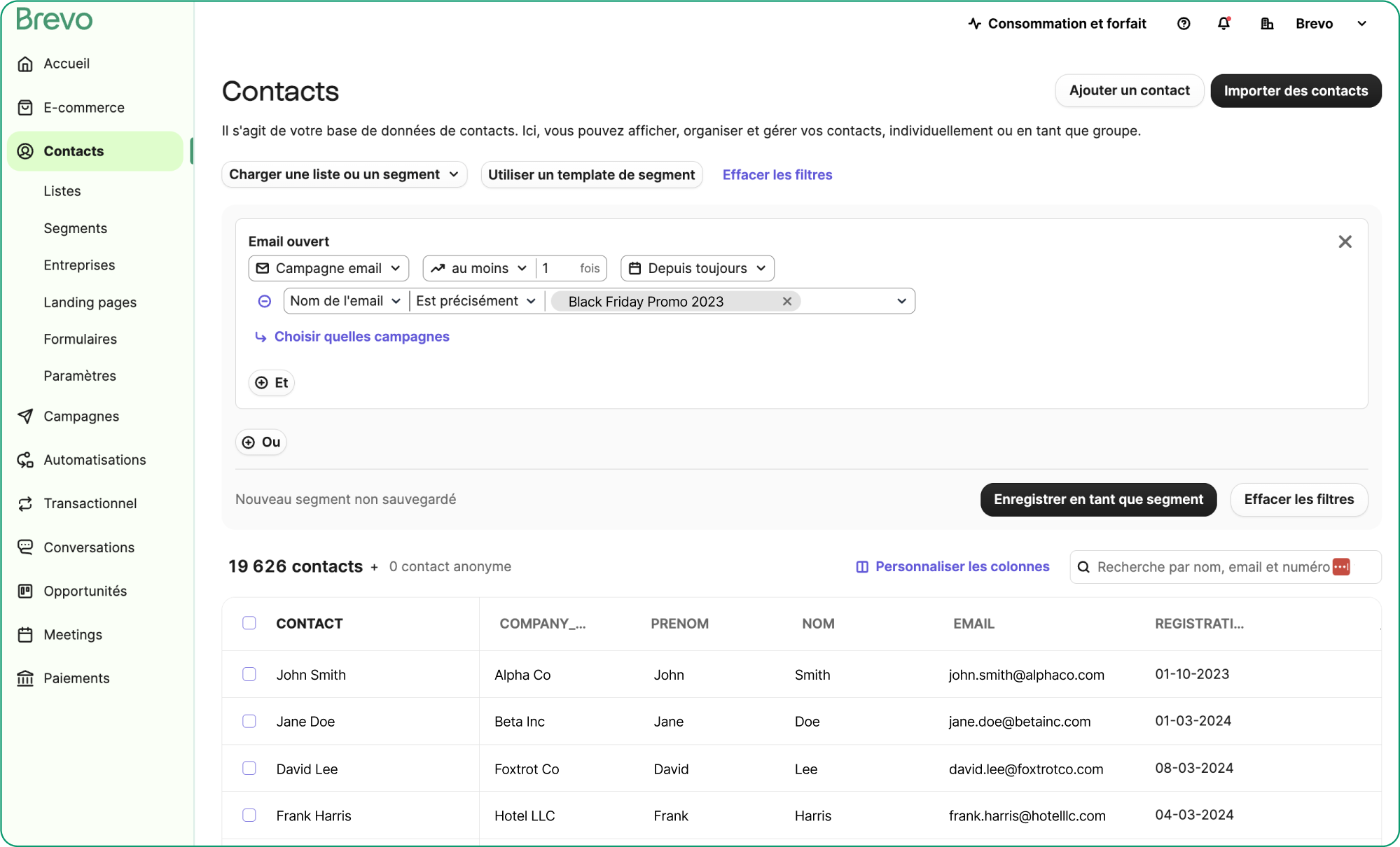 Brevo (ex Sendinblue) - Développez votre liste de contacts grâce à des formulaires personnalisés